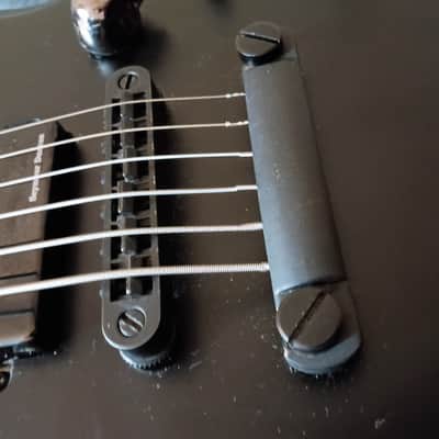 ESP LTD Viper - 400 Baritone Unsure - Matte Black image 5