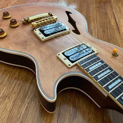 Rare Greco Japanese Mint Collection Era Custom Single Cutaway Hollowbody image 4