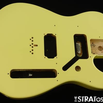 Fender Player II Telecaster HH Tele, BODY Guitar Part Alder Hialeah Yellow.