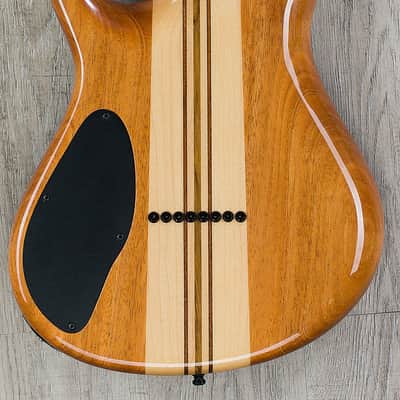 Mayones Regius 8 8-String Baritone Scale Electric Guitar Quilted Maple Top Trans Negative Fade Burst image 4