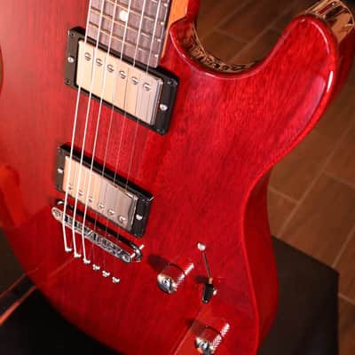 Suhr Oso Electric Guitar - Trans Red 9531 image 7