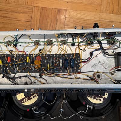 Vintage 1968 Fender "Drip Edge" Pro Reverb Amp 2*12 + 10" baffle & speakers image 12