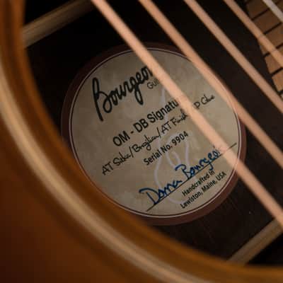 Bourgeois OM DB Signature Deluxe - Aged Tone Bearclaw Sitka Spruce & Brazilian Rosewood image 20