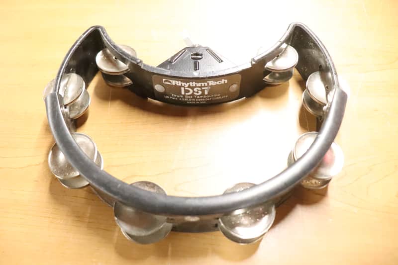RhythmTech DST Black Mountable Tambourine #2 image 1