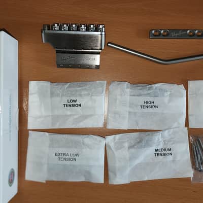 VegaTrem VT1 Standard Stratocaster Tremolo Bridge for Strat Satin (LEFTY) image 3