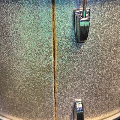 Ludwig 1970s 3 Ply Silver Sparkle "Bonham" Set. (Almost) Excellent!! image 19