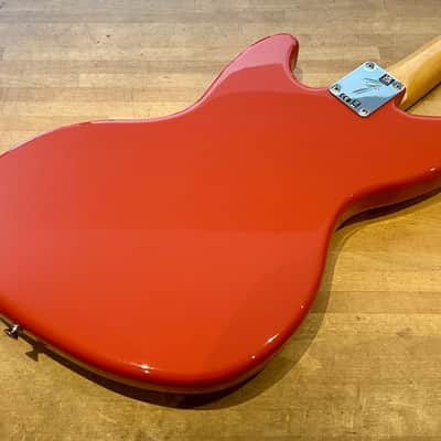 Fender Kurt Cobain Jag-Stang 2021 - Fiesta Red + Gigbag image 5