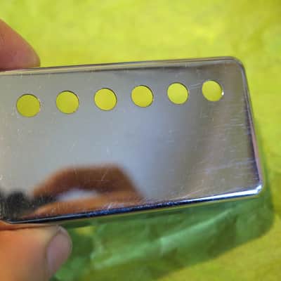 vintage 1966 Gibson pickup PAF pickup covers set (narrow neck) for jazz guitar barney kessel byrdland L5 Super 400 image 4