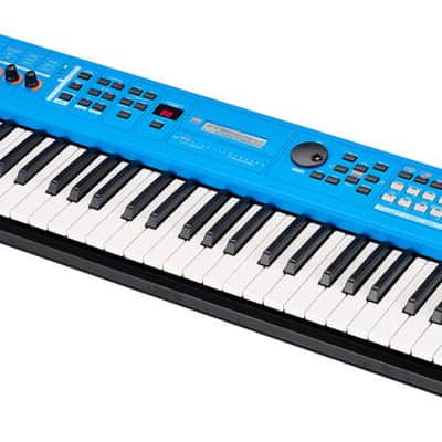 Yamaha MX61BU 61 Key Music Production Synthesizer Blue
