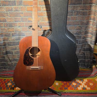 Martin D-15M Left-Handed Dreadnought Natural w/ OHSC image 1