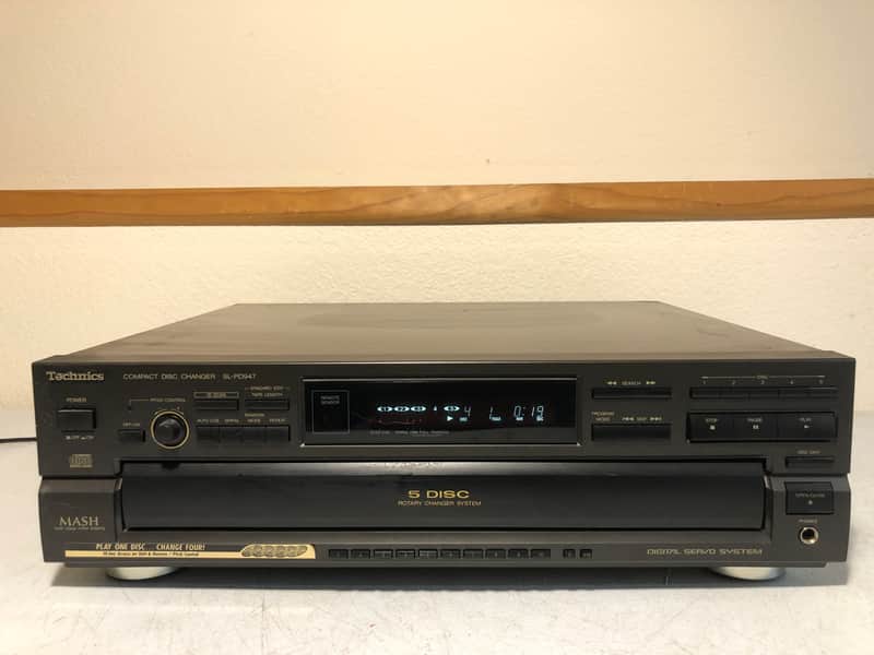 Technics SL-PD947 CD Changer 5 Compact Disc Player HiFi Stereo Japan Home Audio Bild 1