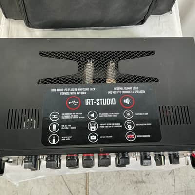 Laney IRT-Studio Ironheart Rackmount Tube Guitar Amp Head 2010s - Black - w/ Bag image 4