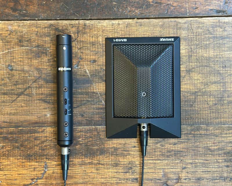 Shure SM91 surface Mount Condenser Microphone image 1