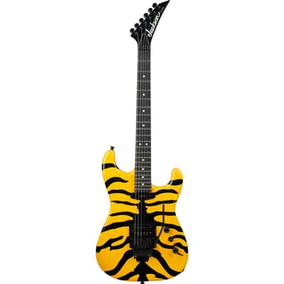 Jackson Pro Origins 1985 Limited Edition San Dimas SD1 HH FR Electric Guitar - Yellow Bengal image 2