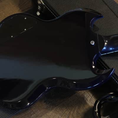 2006 Gibson SG Supreme Electric Guitar Figured Blue Burst + OHSC image 12