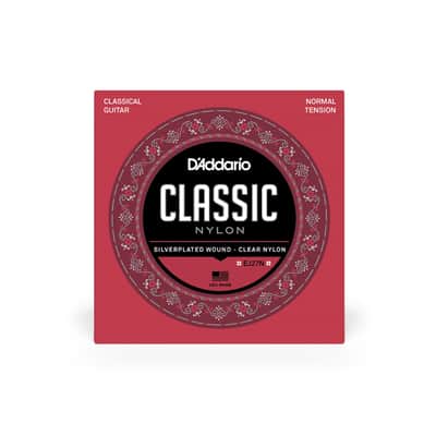 D'Addario Normal Tension, Classic Nylon Student Classical Guitar Strings image 1
