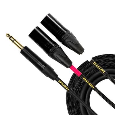 Mogami 1/4" TRS to Male/Female XLR Gold Send/Return Cable (12') image 5