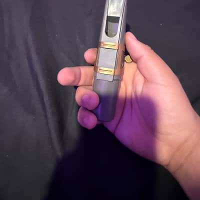 Rico M7 Baritone Saxophone Mouthpiece with Vandoren M/O Ligature image 4