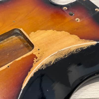 1992 Relic American Fender Strat Plus Stratocaster Alder Body image 9