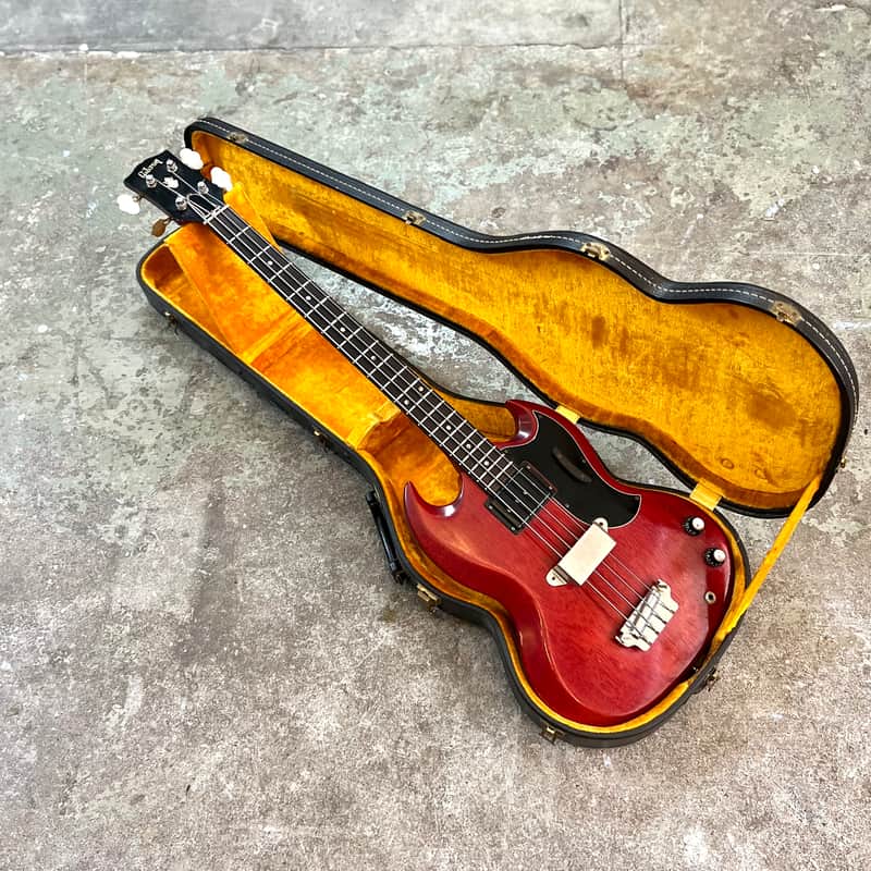 Gibson EB-0 Bass Guitar 1964 - Cherry original vintage USA image 1