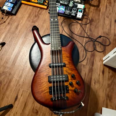 Warwick Masterbuilt Limited Edition Streamette 2022 - satin amber burst image 5