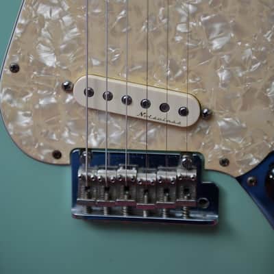 Fender Custom Shop Cyclone Aged Daphne Blue USA 2002 image 10