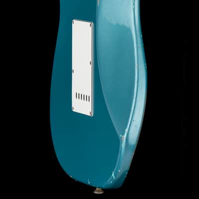 John Cruz Custom Guitars Crossville ST - Time Capsule Gulfstream Blue Metallic #60522 image 8