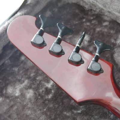 Epiphone Thunderbird IV VSB with original case image 5