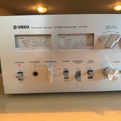 Vintage Mid 1970s Yamaha CA-810 Integrated Stereo Amplifier Pro Service N Mint🔥 image 4
