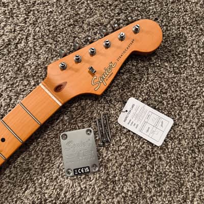 NEW Squier 40th Anniversary Stratocaster Maple Neck w/ Hardware
