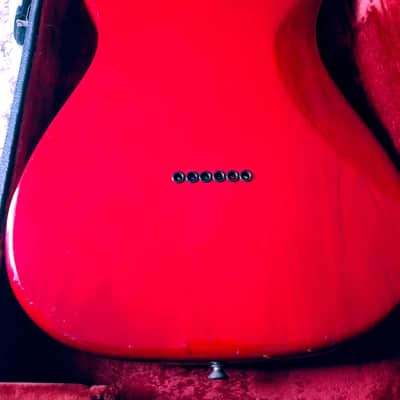 Fender Lead I with Rosewood Fretboard 1981 - 1982 Wine Red USA image 8