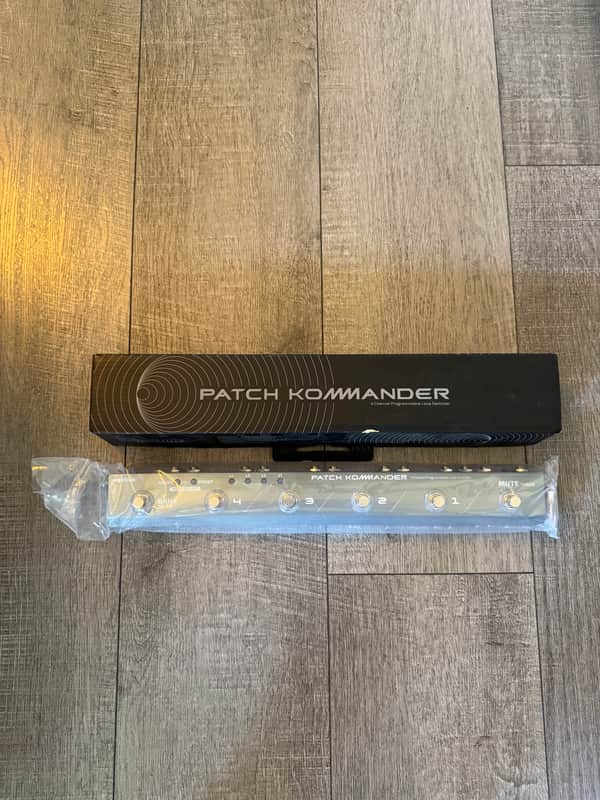 Hotone TPLS10 Patch Kommander 4-Channel Programmable Loop Switcher 2010s - Black image 1