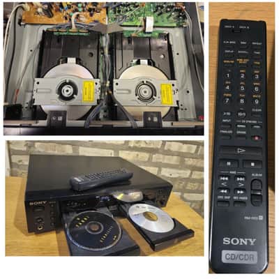 SONY RCD-W1 CD Recorder/dubbing w/remote fully functional refurbished image 9