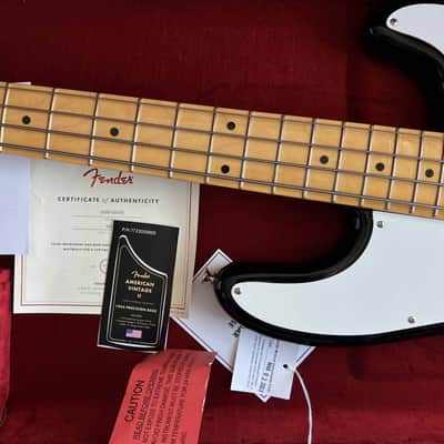 2023 Fender American Vintage II '54 1954 RI Precision P Bass 2-Color Sunburst With Tweed Hard Case & Case Candy AVRI Reissue image 4