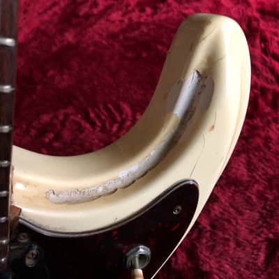c.1967-1969 Morales ZES-300 MIJ Vintage Guitar  “White” image 7