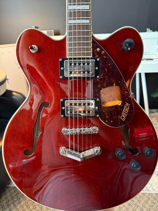 Gretsch G2622 Streamliner Center Block Single Barrel HT 2021 - Walnut Stain with Gator Hardshell Case image 1