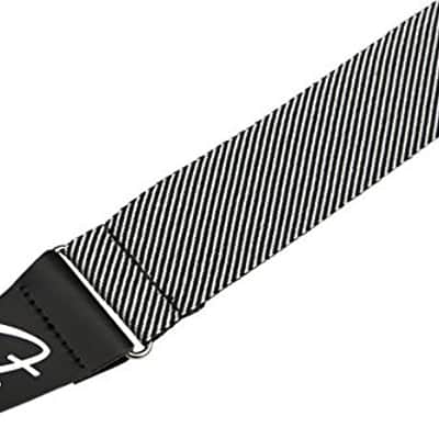 Genuine Fender 2" Modern Tweed Guitar Strap - White & Black - 099-1446-406 image 8