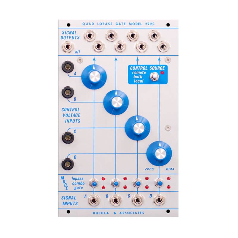 Buchla USA 292 Classic Reissue Quad Lopass Gate image 1