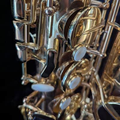 Selmer STS280R La Voix II Step-Up Model Tenor Saxophone 2010s - Clear-Lacquered Brass image 9