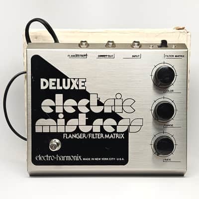 Impossibly Clean Electro-Harmonix Deluxe Electric Mistress V1 with original Box, paperwork and Reticon SAD1024A chip!!! image 3