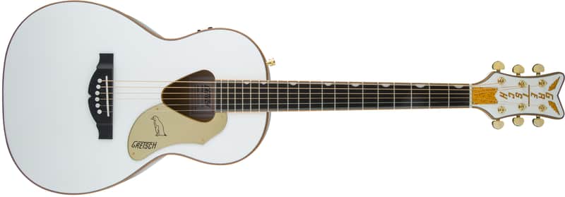 Gretsch G5021WPE Rancher White Penguin Parlor Acoustic Electric Guitar image 1