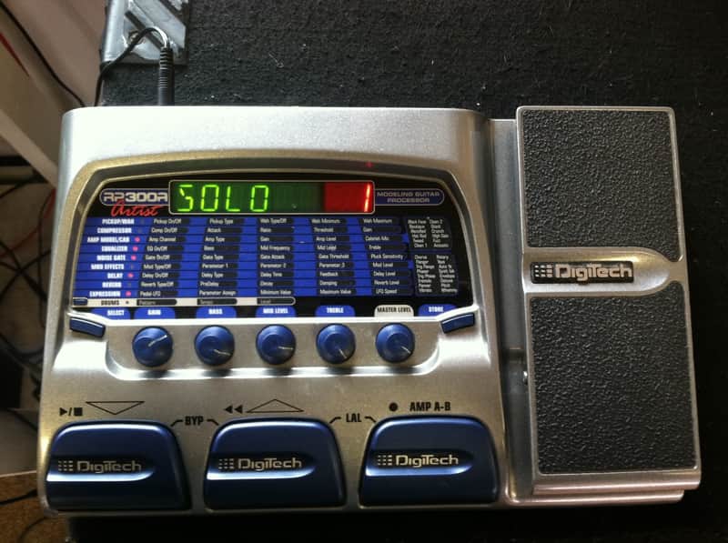 Digitech RP300A Artist Modeling Guitar Processor image 1