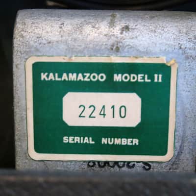 Kalamazoo Model 2 Black with Tremolo image 7