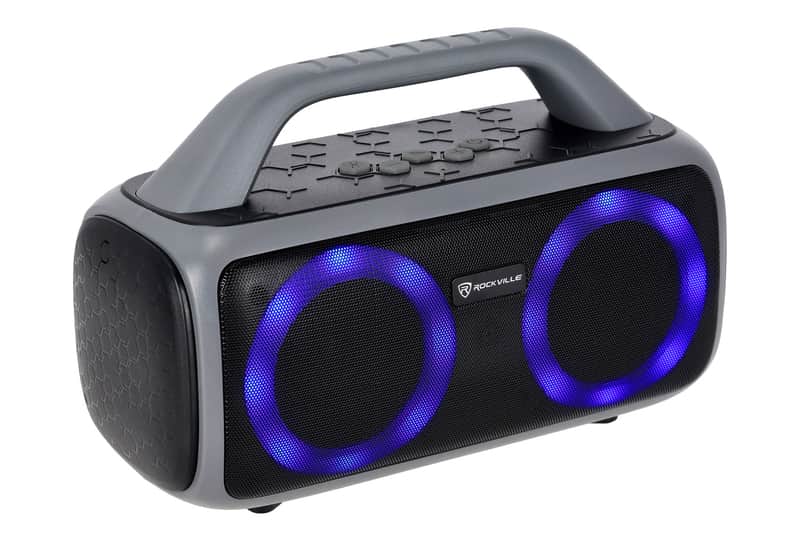 Rockville RPB50 Large and Loud Portable Bluetooth Speaker with LED+Long Battery image 1