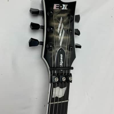 ESP E-II Eclipse FR Charcoal Burst CHB Floyd Rose Fluence Electric Guitar + Case - B-Stock image 16