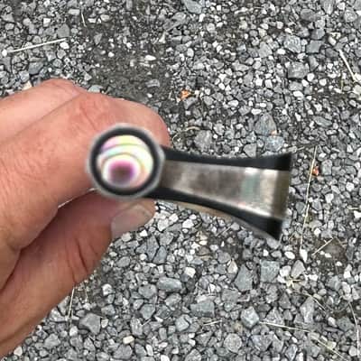 Beautiful Silver Mounted Viola Bow 70g image 7