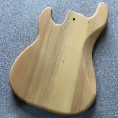 Solid Basswood 4 String P Precision Bass Style Body image 6