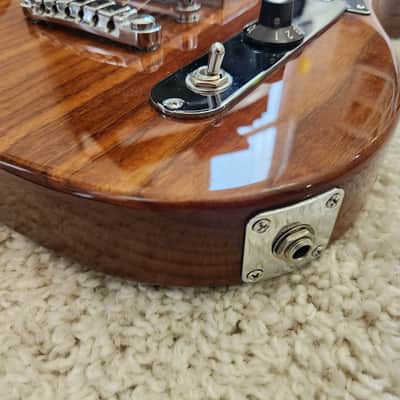 Loaded Fender Warmoth Telecaster tele body Esquire Nashville HSS roasted swamp ash walnut finish tune-o-matic image 11