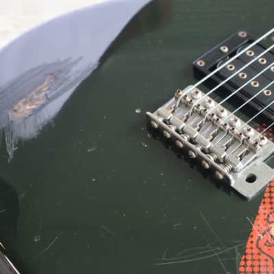 1982 Aria Pro II Japan RS INAZUMA-V (Black/Red) image 4