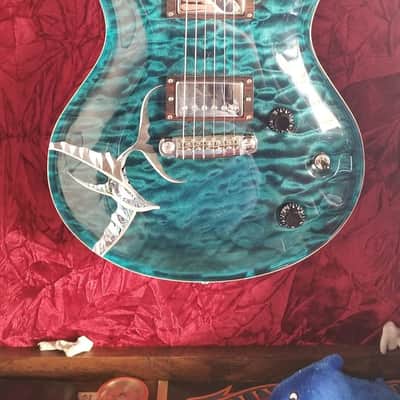 SALE - Nik Huber Limited Edition Flying Dolphin 2007 - #14 of 25 BRAZILIAN ROSEWOOD NECK image 5